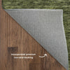 Dalyn Soft Essentials SE1 Olive Machine Washable Area Rug Backing Image