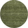 Dalyn Soft Essentials SE1 Olive Machine Washable Area Rug Round Main Image