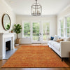 Dalyn Soft Essentials SE1 Orange Machine Washable Area Rug Lifestyle Image Feature