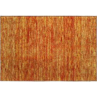 Dalyn Soft Essentials SE1 Orange Machine Washable Area Rug Scatter Main Image