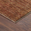 Dalyn Soft Essentials SE1 Paprika Machine Washable Area Rug Corner Image