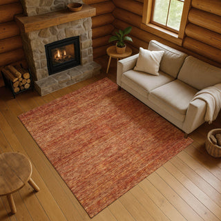 Dalyn Soft Essentials SE1 Paprika Machine Washable Area Rug Lifestyle Image Feature