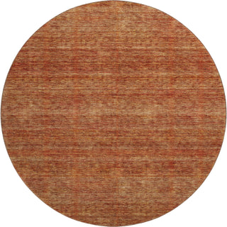 Dalyn Soft Essentials SE1 Paprika Machine Washable Area Rug Round Main Image