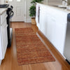 Dalyn Soft Essentials SE1 Paprika Machine Washable Area Rug Runner Lifestyle Image Feature