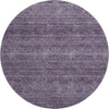 Dalyn Soft Essentials SE1 Plum Machine Washable Area Rug Round Main Image