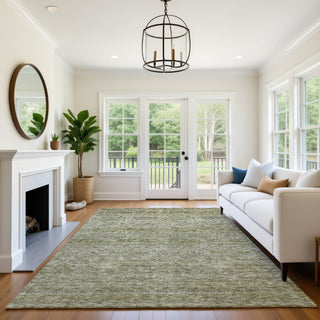 Dalyn Soft Essentials SE1 Sage Machine Washable Area Rug Lifestyle Image Feature
