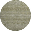 Dalyn Soft Essentials SE1 Sage Machine Washable Area Rug Round Main Image