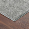 Dalyn Soft Essentials SE1 Silver Machine Washable Area Rug Corner Image