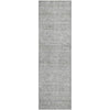 Dalyn Soft Essentials SE1 Silver Machine Washable Area Rug Runner Main Image