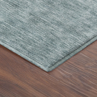 Dalyn Soft Essentials SE1 Sky Machine Washable Area Rug Corner Image
