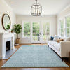 Dalyn Soft Essentials SE1 Sky Machine Washable Area Rug Lifestyle Image Feature
