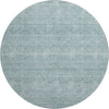 Dalyn Soft Essentials SE1 Sky Machine Washable Area Rug Round Main Image