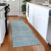 Dalyn Soft Essentials SE1 Sky Machine Washable Area Rug Runner Lifestyle Image Feature