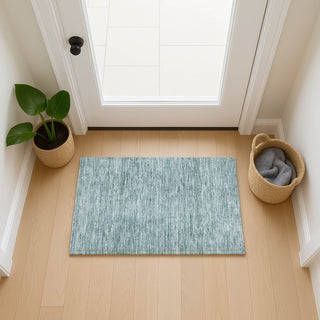 Dalyn Soft Essentials SE1 Sky Machine Washable Area Rug Scatter Lifestyle Image Feature