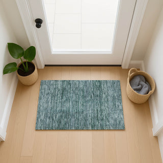 Dalyn Soft Essentials SE1 Teal Machine Washable Area Rug Scatter Lifestyle Image Feature
