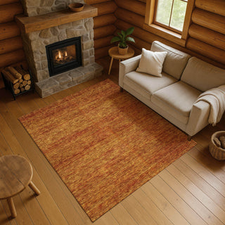Dalyn Soft Essentials SE1 Terracotta Machine Washable Area Rug Lifestyle Image Feature