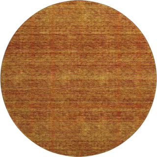 Dalyn Soft Essentials SE1 Terracotta Machine Washable Area Rug Round Main Image
