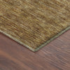 Dalyn Soft Essentials SE1 Walnut Machine Washable Area Rug Corner Image