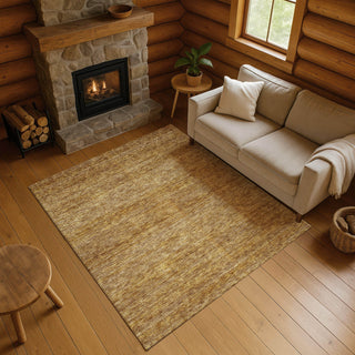 Dalyn Soft Essentials SE1 Walnut Machine Washable Area Rug Lifestyle Image Feature