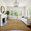 Dalyn Soft Essentials SE1 Walnut Machine Washable Area Rug Lifestyle Image Feature