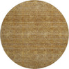 Dalyn Soft Essentials SE1 Walnut Machine Washable Area Rug Round Main Image