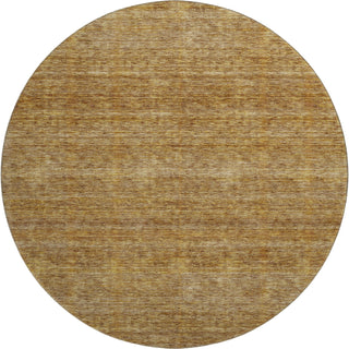 Dalyn Soft Essentials SE1 Walnut Machine Washable Area Rug Round Main Image