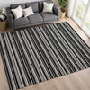 Dalyn Soft Essentials SE2 Black Machine Washable Area Rug Lifestyle Image Feature