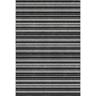 Dalyn Soft Essentials SE2 Black Machine Washable Area Rug main image