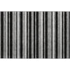 Dalyn Soft Essentials SE2 Black Machine Washable Area Rug Scatter Main Image