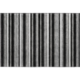 Dalyn Soft Essentials SE2 Black Machine Washable Area Rug Scatter Main Image