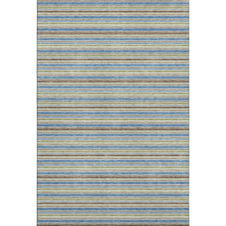 Dalyn Soft Essentials SE2 Blue Machine Washable Area Rug main image