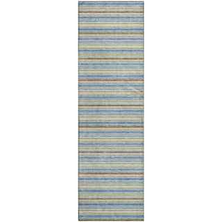 Dalyn Soft Essentials SE2 Blue Machine Washable Area Rug Runner Main Image