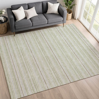 Dalyn Soft Essentials SE2 Celery Machine Washable Area Rug Lifestyle Image Feature