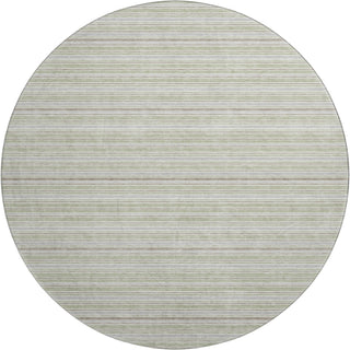 Dalyn Soft Essentials SE2 Celery Machine Washable Area Rug Round Main Image