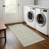 Dalyn Soft Essentials SE2 Celery Machine Washable Area Rug Runner Lifestyle Image Feature