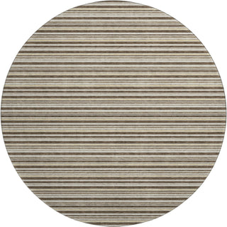 Dalyn Soft Essentials SE2 Chocolate Machine Washable Area Rug Round Main Image