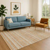 Dalyn Soft Essentials SE2 Copper Machine Washable Area Rug Lifestyle Image Feature