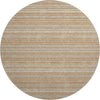 Dalyn Soft Essentials SE2 Copper Machine Washable Area Rug Round Main Image