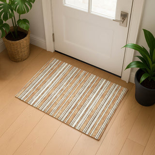 Dalyn Soft Essentials SE2 Copper Machine Washable Area Rug Scatter Lifestyle Image Feature
