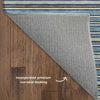 Dalyn Soft Essentials SE2 Denim Machine Washable Area Rug Backing Image