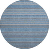 Dalyn Soft Essentials SE2 Denim Machine Washable Area Rug Round Main Image