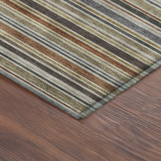 Dalyn Soft Essentials SE2 Earth Machine Washable Area Rug Corner Image
