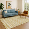 Dalyn Soft Essentials SE2 Gold Machine Washable Area Rug Lifestyle Image Feature
