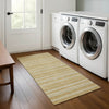 Dalyn Soft Essentials SE2 Gold Machine Washable Area Rug Runner Lifestyle Image Feature