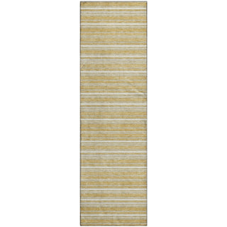 Dalyn Soft Essentials SE2 Gold Machine Washable Area Rug Runner Main Image