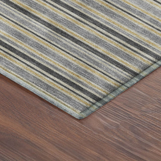 Dalyn Soft Essentials SE2 Granite Machine Washable Area Rug Corner Image