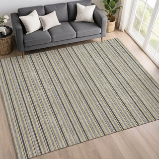 Dalyn Soft Essentials SE2 Granite Machine Washable Area Rug Lifestyle Image Feature