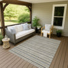 Dalyn Soft Essentials SE2 Granite Machine Washable Area Rug Outdoor Lifestyle Image Feature