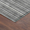 Dalyn Soft Essentials SE2 Gray Machine Washable Area Rug Corner Image