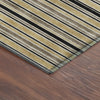 Dalyn Soft Essentials SE2 Honey Machine Washable Area Rug Corner Image